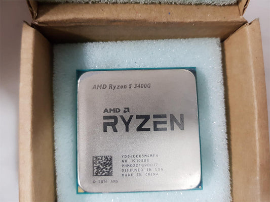 AMD Ryzen 5 3400G 3.70Ghz Socket AM4 Processor CPU (YD3400C5M4MFH)