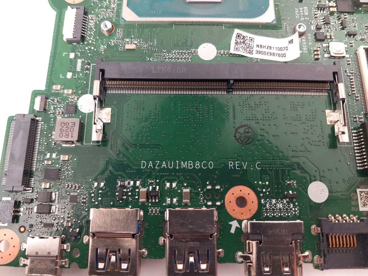 Acer Aspire 5 Laptop Motherboard with i3-1051G1 1.2Ghz CPU DDR4 DAZAUIMB8C0