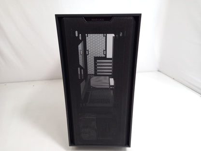 ASUS A21 Black Windowed M-ATX Gaming Desktop PC Case - No Fans