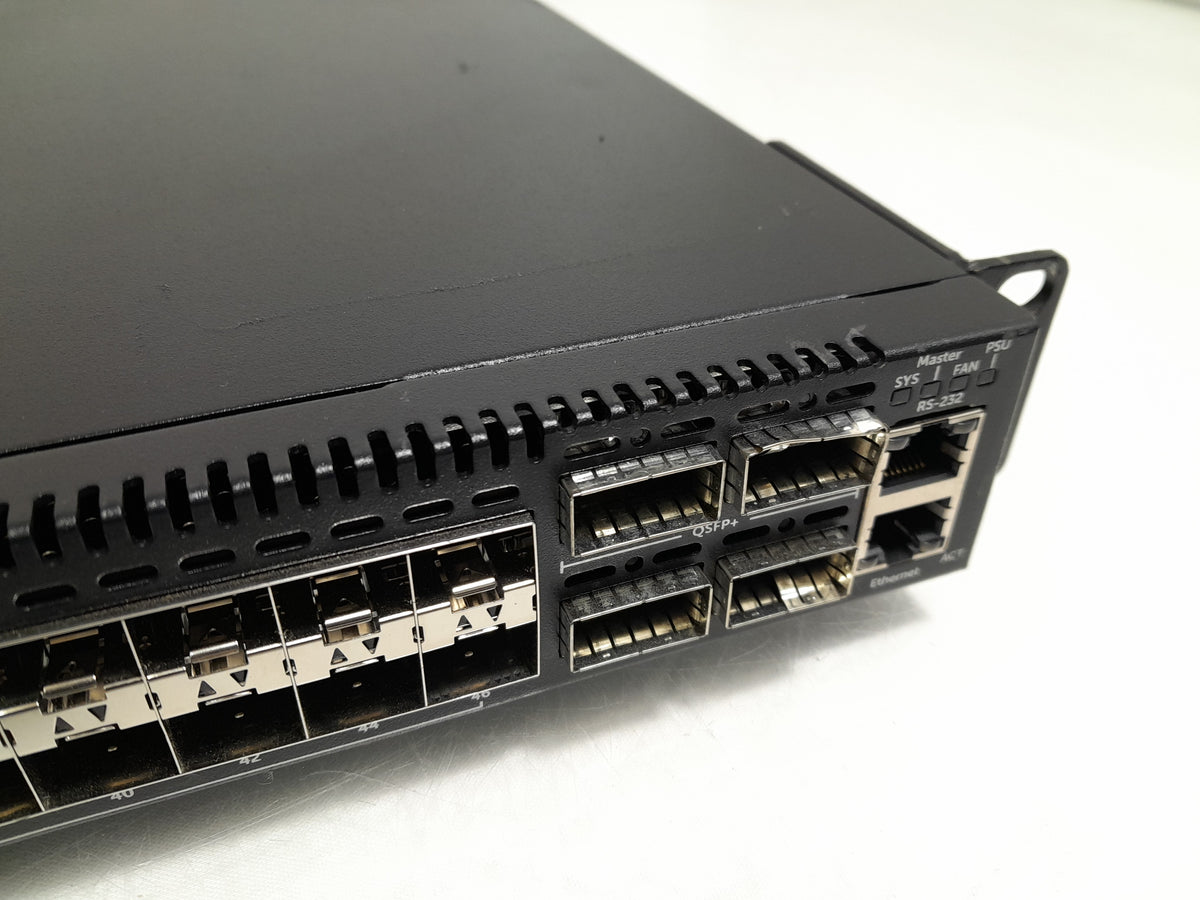 Dell Force10 S4810P-AC 48 Port 10GbE Network Switch w/ 4x 40GbE QSFP+ Ports