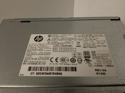 HP ProDesk 800 G1 Tower ATX 320W Power Supply Unit 702305-001