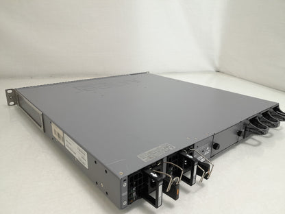 Juniper Networks EX4550-32F-AFO Switch with Juniper EX4550-EM-2QSFP 2 x 40Gb QSFP+ Module