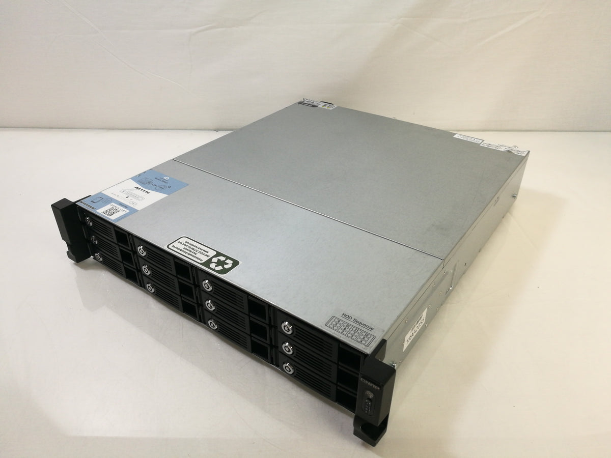 QNAP TVS-1271U-RP 12 Bay 2U Rackmount NAS Server HDD Array