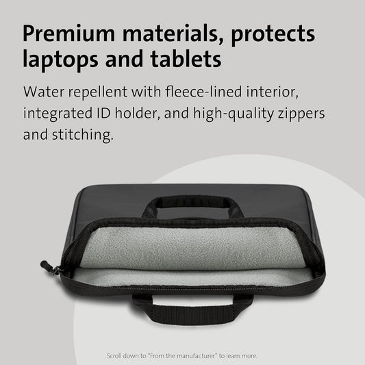 Kensington K60102WW 12" Eco-Friendly Laptop Sleeve