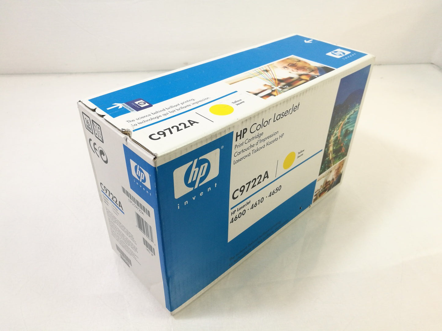 Genuine HP C9722A 641A Yellow LaserJet Printer Toner Cartridge