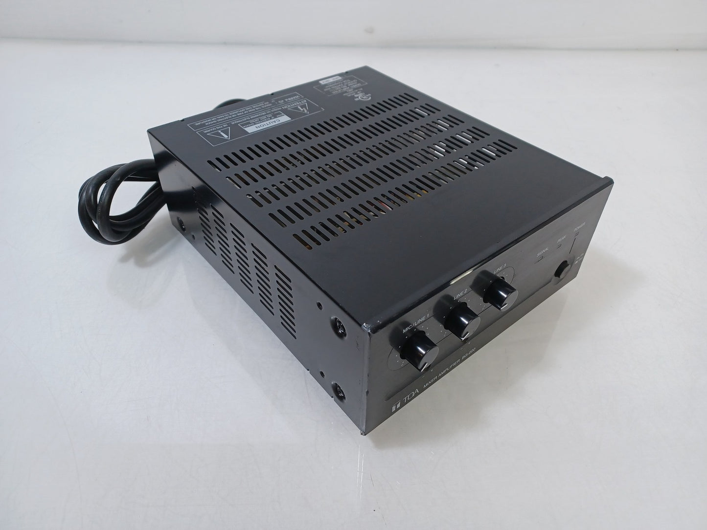 Toa Electronics BG-220 Amplifier & Mixer - 120V US Plug