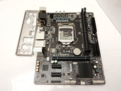 Gigabyte GA-H110M-S2HP Socket LGA1151 DDR4 Micro ATX Motherboard with I/O Shield