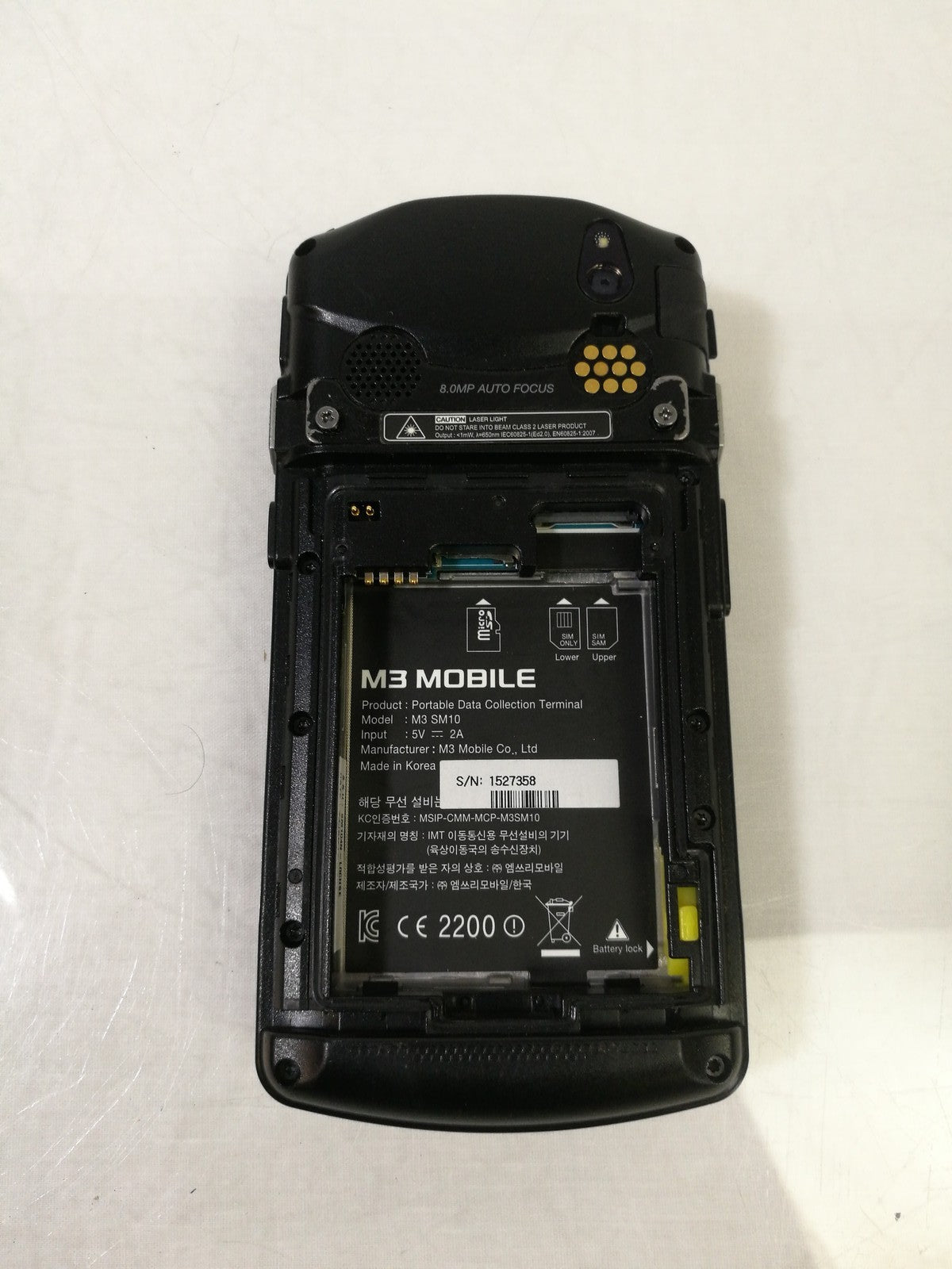 M3 SM10 Portable Handheld Mobile Data Collection Terminal Scanner