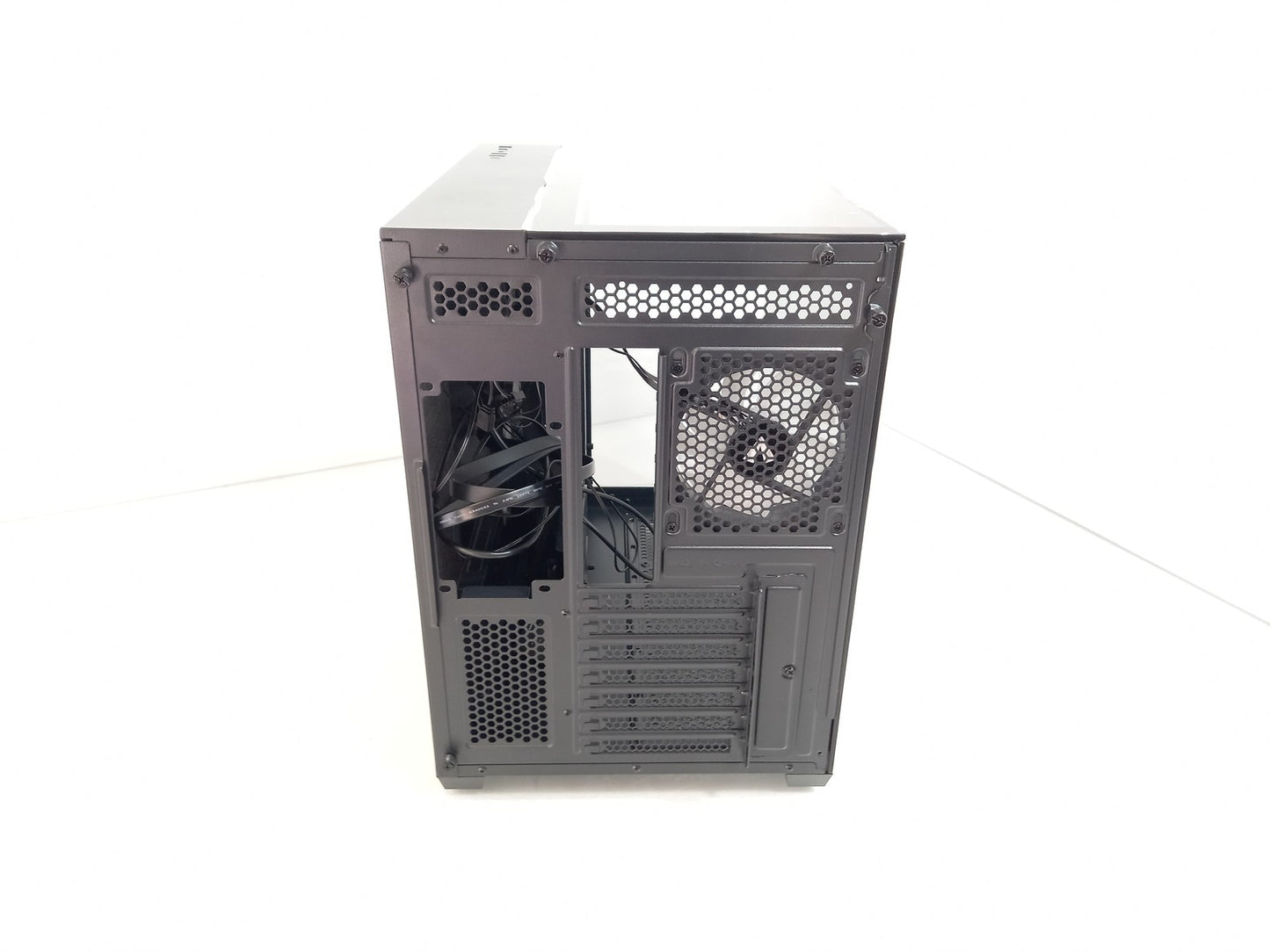 Vida Visio Mid Tower ATX Tempered Glass Windowed Gaming Desktop Case - No I/O