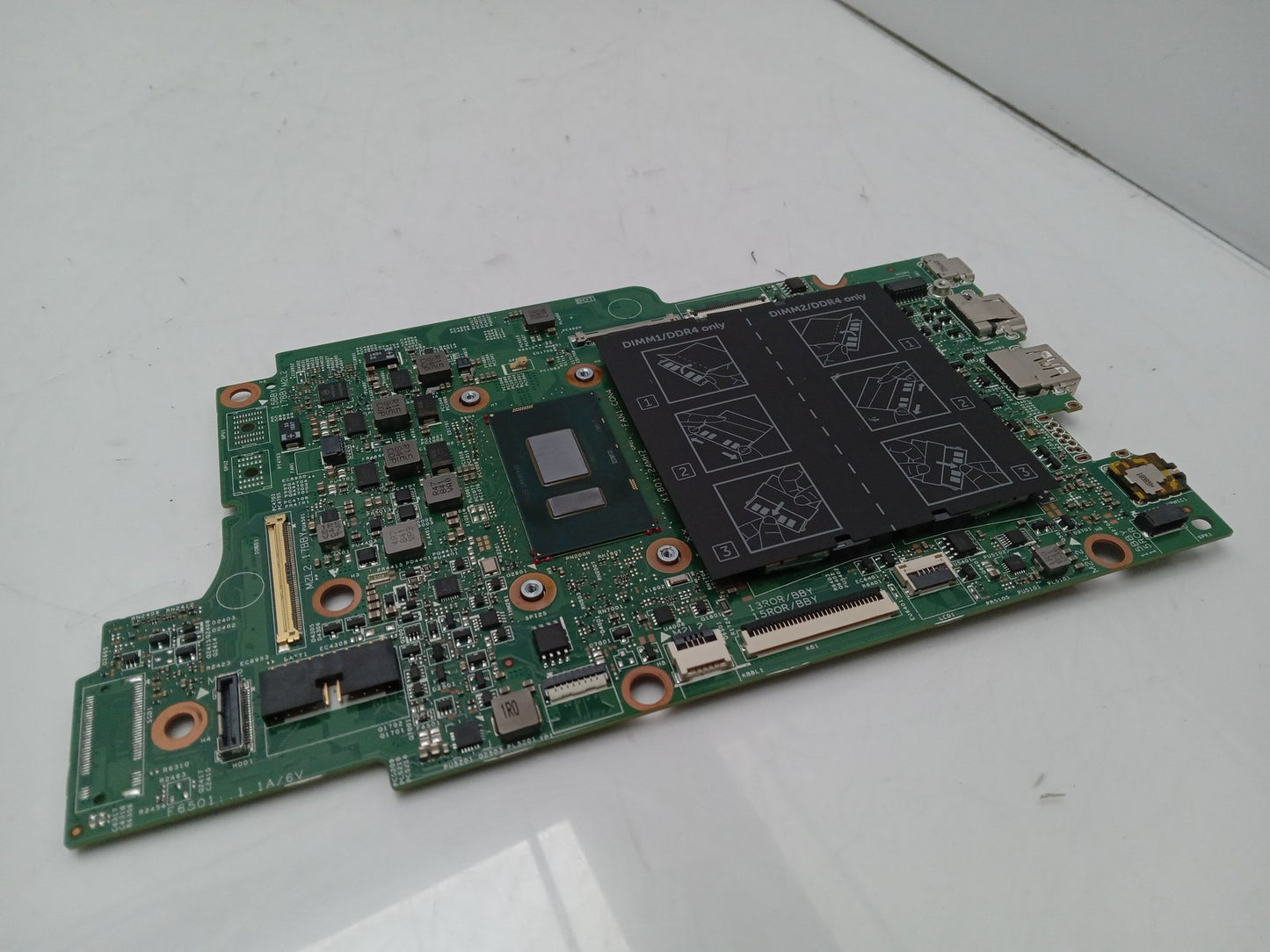 Dell Latitude 3390 2-in-1 Laptop Motherboard i3-7020U 2.30 GHz CPU 0J8NR3 J8NR3