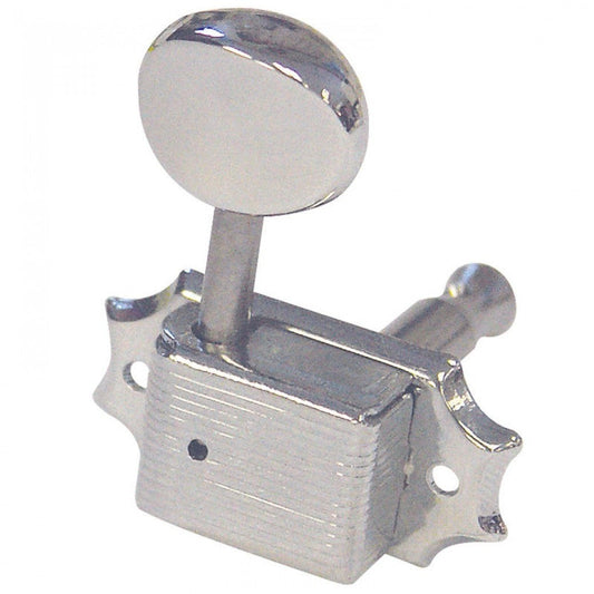 Guitar Tech GT411 Acoustic Guitar Machineheads ~ Chrome