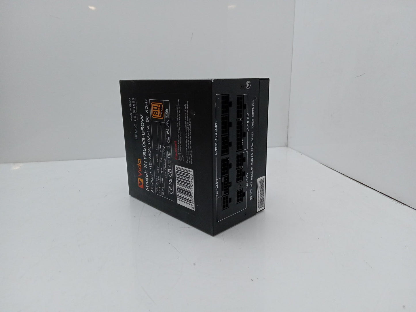 Vida Heracles Series 850W ATX Modular Desktop PC Power Supply Unit XTY850G-850W