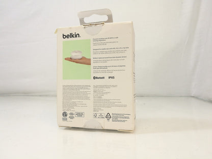 Belkin PAC003BTWH SoundForm Nano Wireless Bluetooth Kids' Earbuds - White