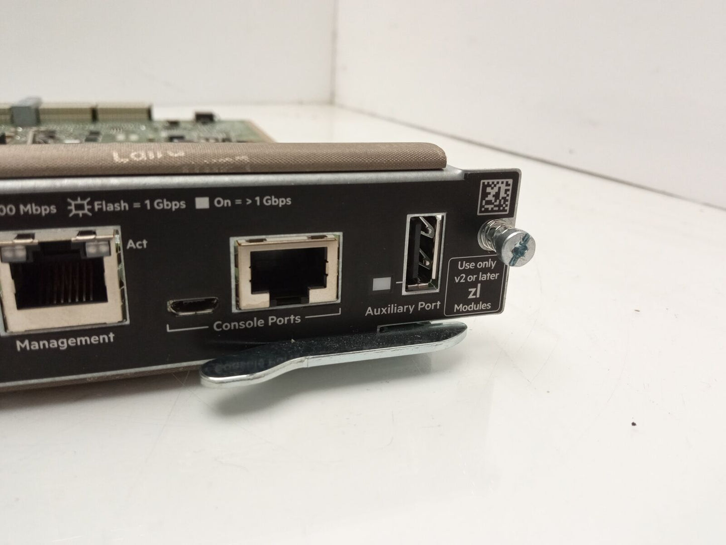 HP Aruba 5400R ZI2 Management Module Card J9827A 5066-2201