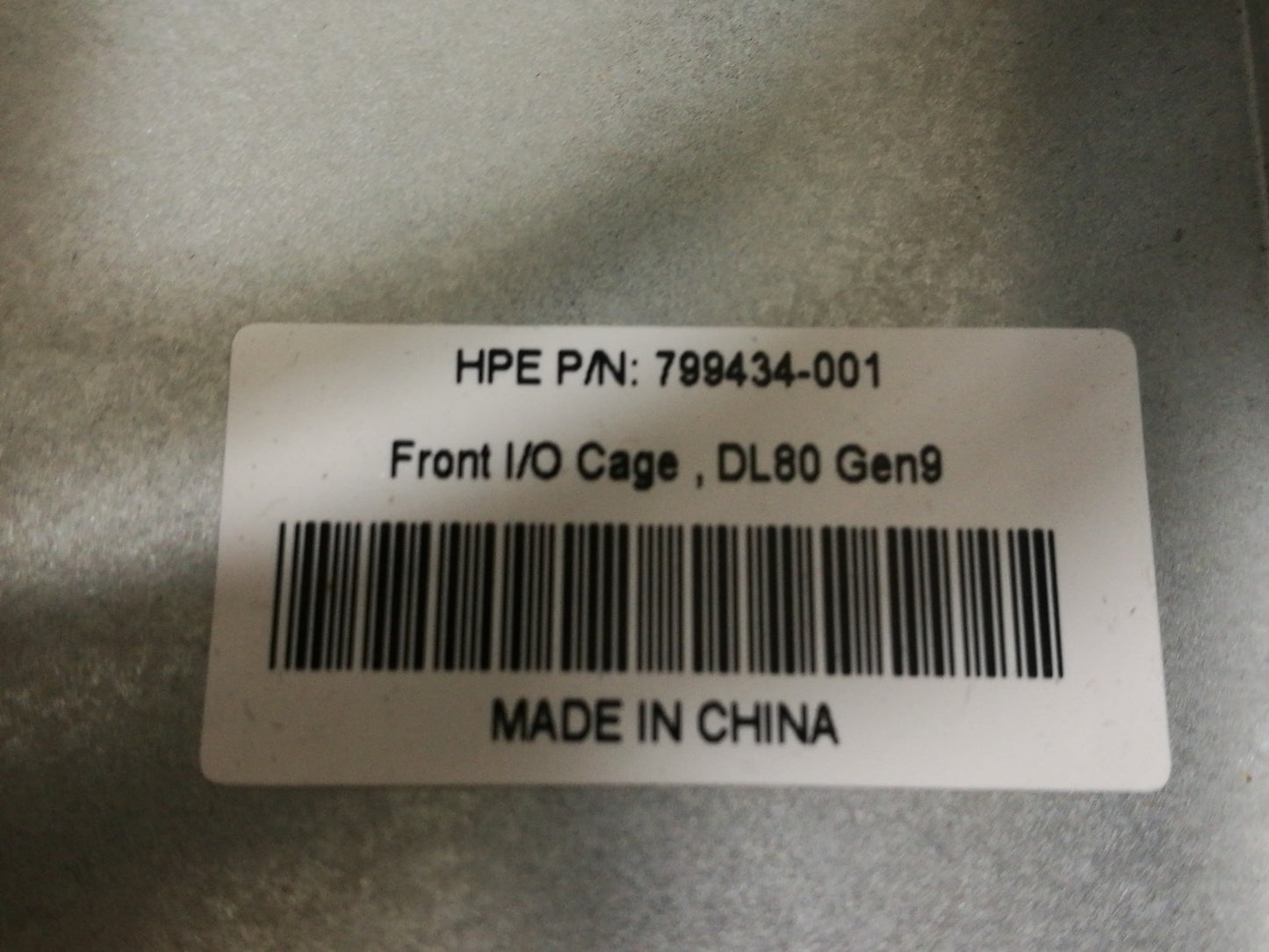 HP DL80 Gen9 Front I/O Power Switch with USB 799434-001