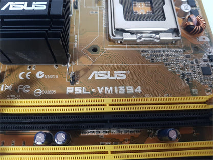 ASUS P5L-VM1394 LGA775 DDR2 MicroATX Motherboard With I/O Shield
