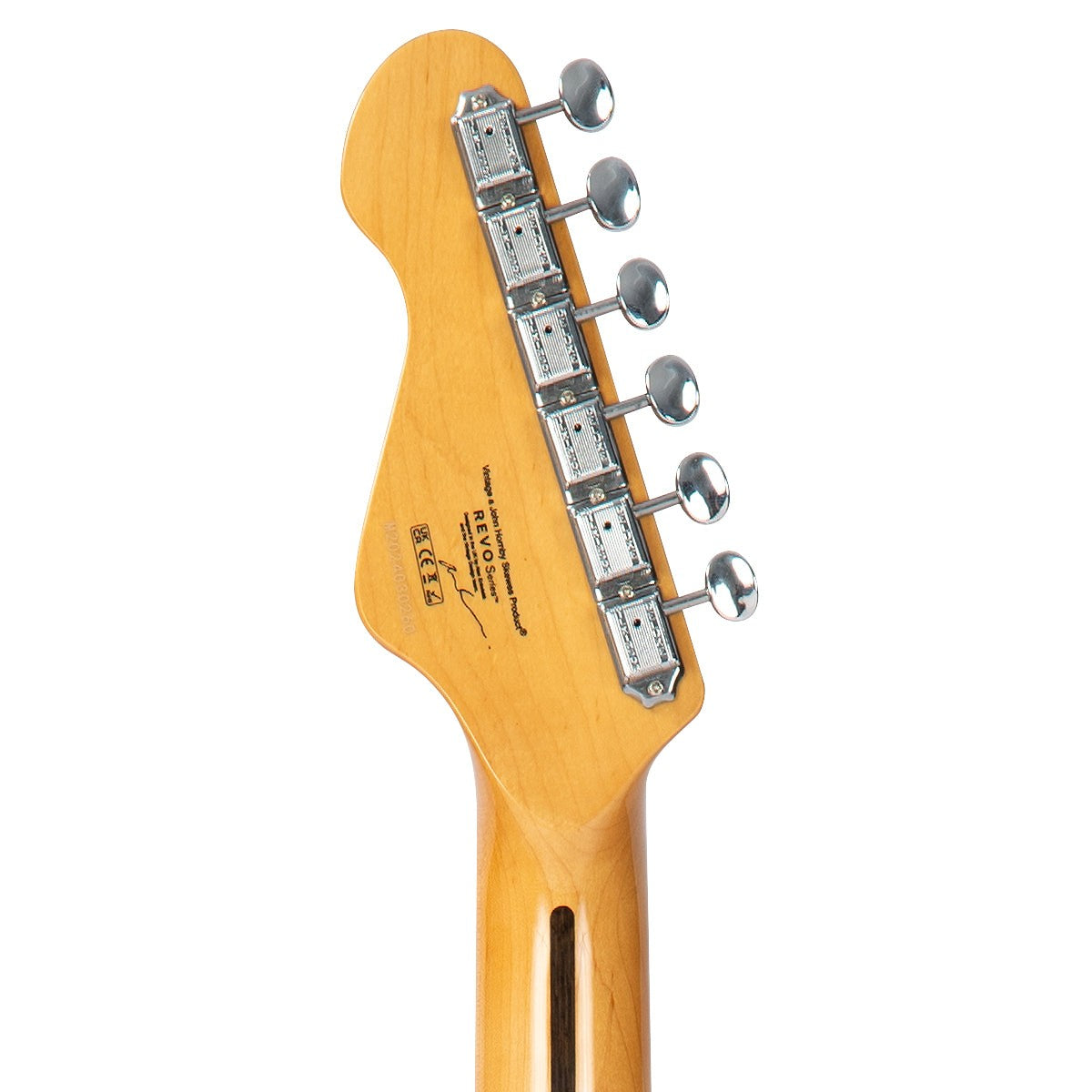 Vintage REVO Series 'Deluxe' Electric Guitar ~ Cappuchino