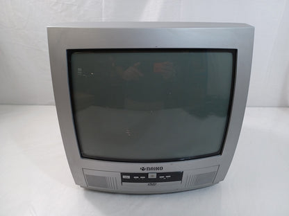 Naiko 14” CRT N1400DVD Scart Composite Coaxial Retro Television - Scratched