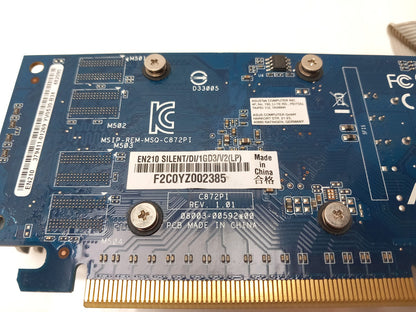 ASUS NVIDIA GeForce 210 1GB Video Graphics Card EN210 Silent/DI/1GD3/V2(LP)