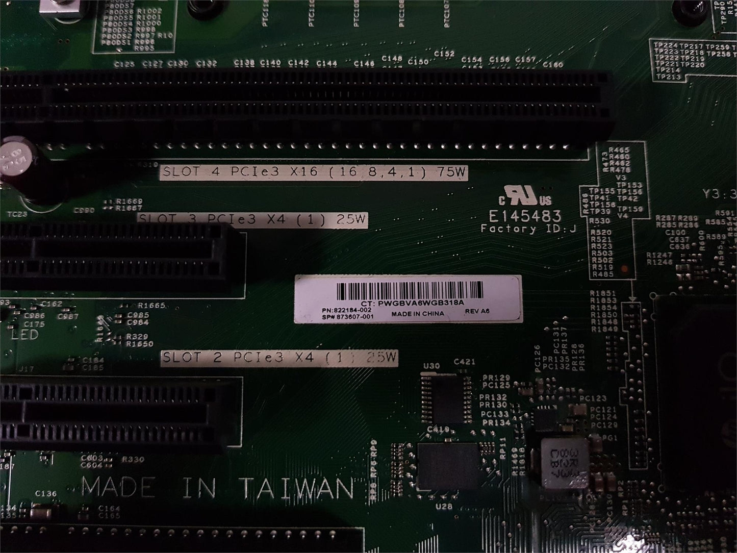 HP Proliant ML350 G9 Socket LGA1151 DDR4 Motherboard with I/O Shield 822184-002