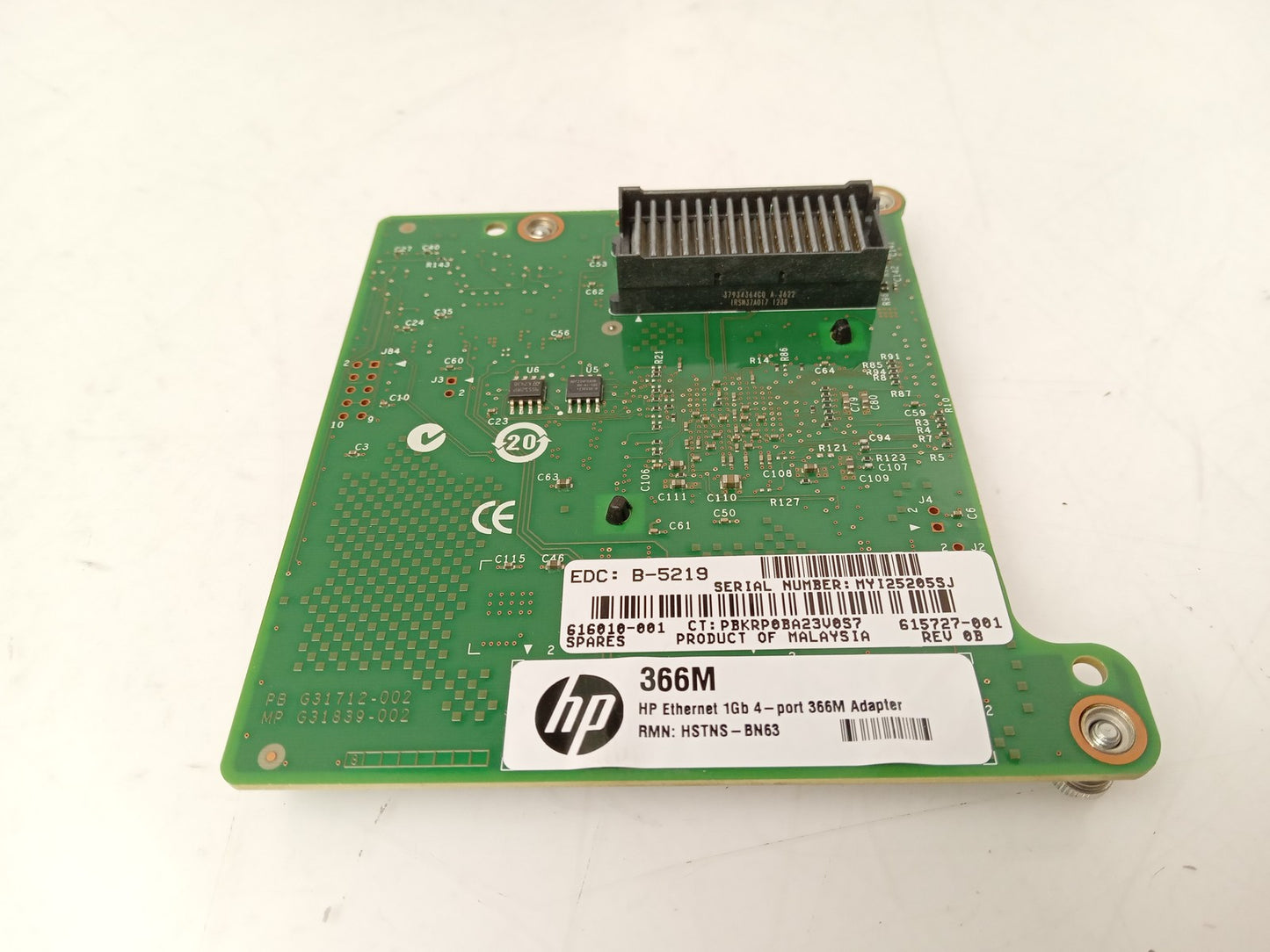 HP 1Gbps Network Interface Ethernet Adapter Card 615727-001 616010-001