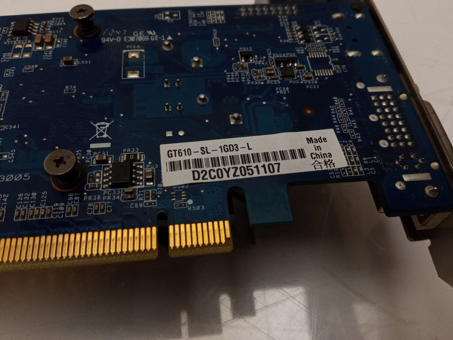 ASUS GeForce GT610 1GB DDR3 Video Graphics Card GT610-SL-1GD3-L