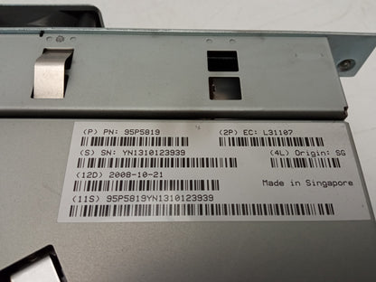Dell PowerVault TL2000 LTO4 SAS Loader Module Tape Drive 95P5819 0JM796 JM796