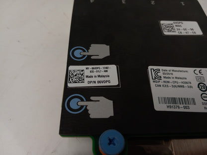 Dell X710+I350 Dual Port SFP+ 10GbE 1Gbps RJ-45 Port Expansion Card 06VDPG 6VDPG