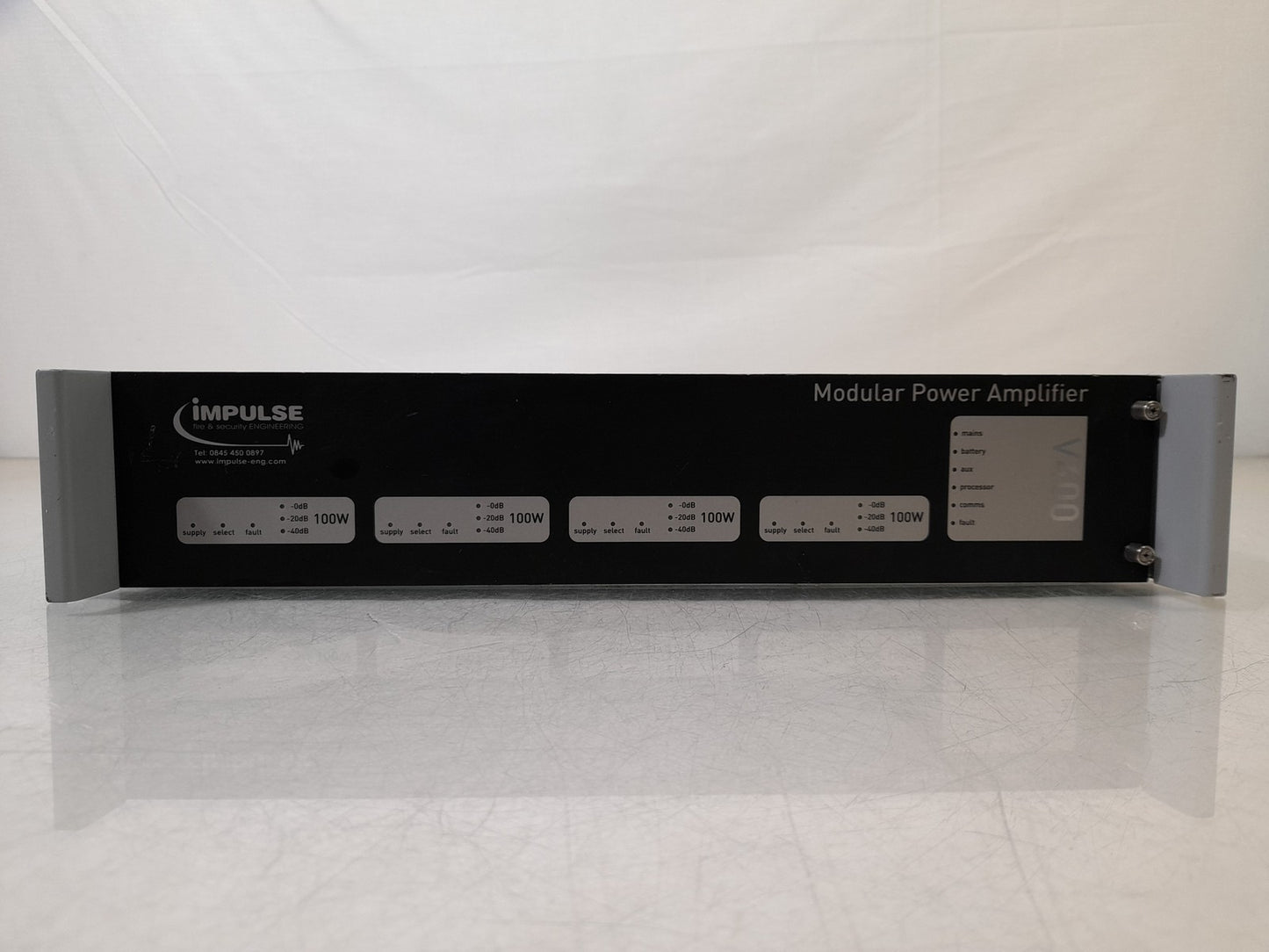 ASL V400 Modular Power Amplifier w/ 4x lSDDC Interface Cards - Spares & Repairs