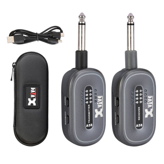 Xvive A58 Wireless Guitar System With Carry Case