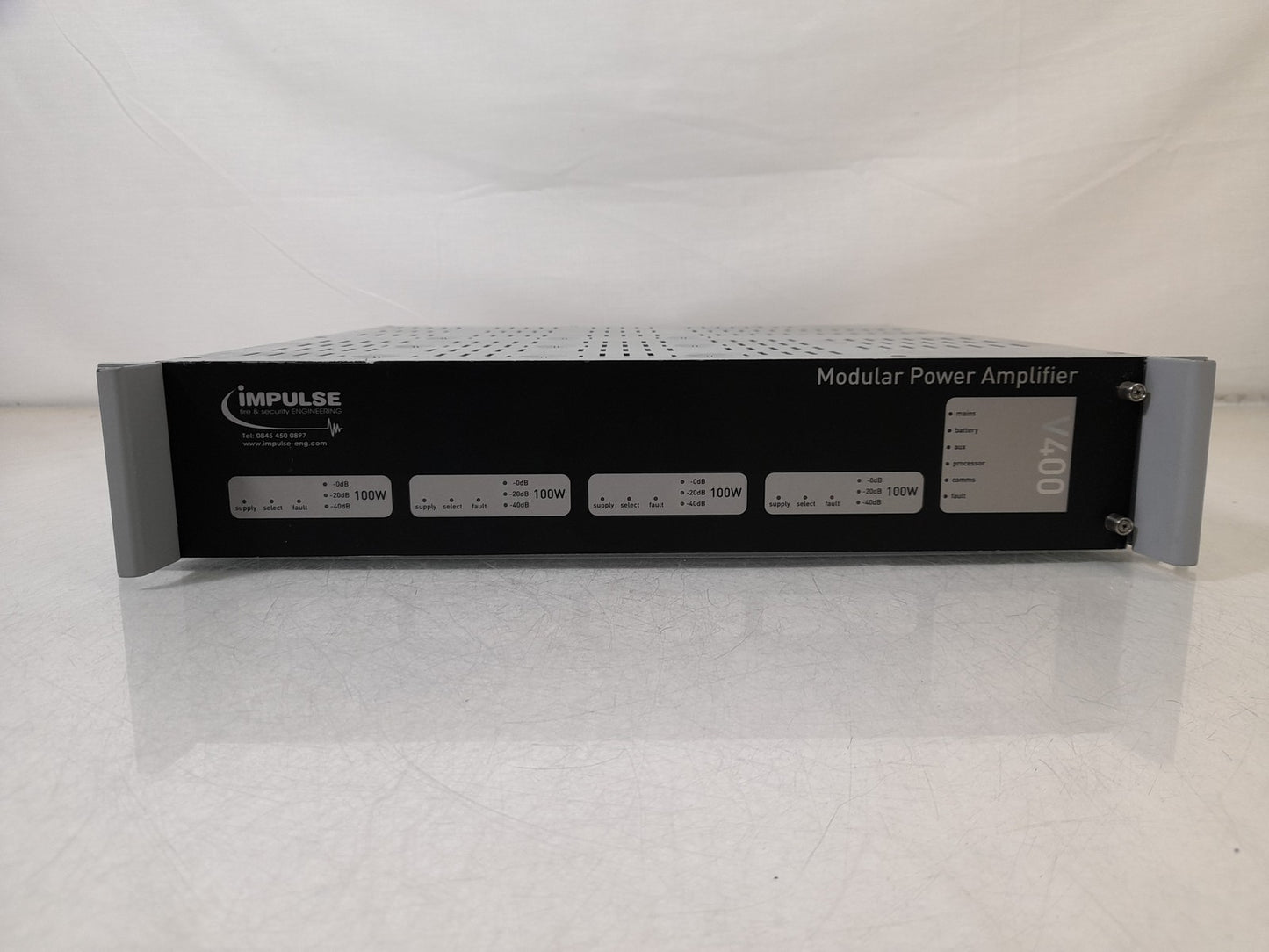ASL V400 Modular Power Amplifier w/ 3x lSDDC 1x SSINT Interface Cards - Faulty