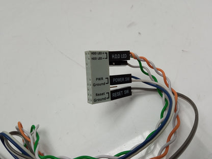 SilverStone Grandia GD04 HTPC USB 2.0 Front Panel I/O Ports And Power Button