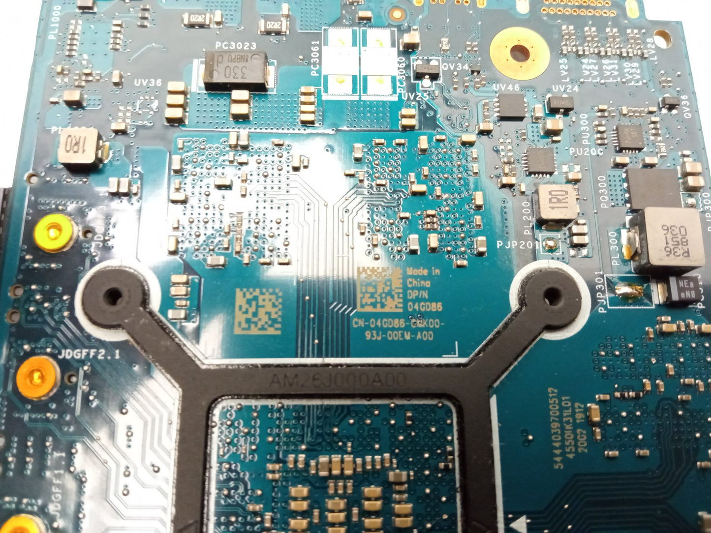 Dell Precision 15 7450 Laptop GPU Nvidia Quadro P1000 4GB GPU N18P-Q1-A1 04GD86