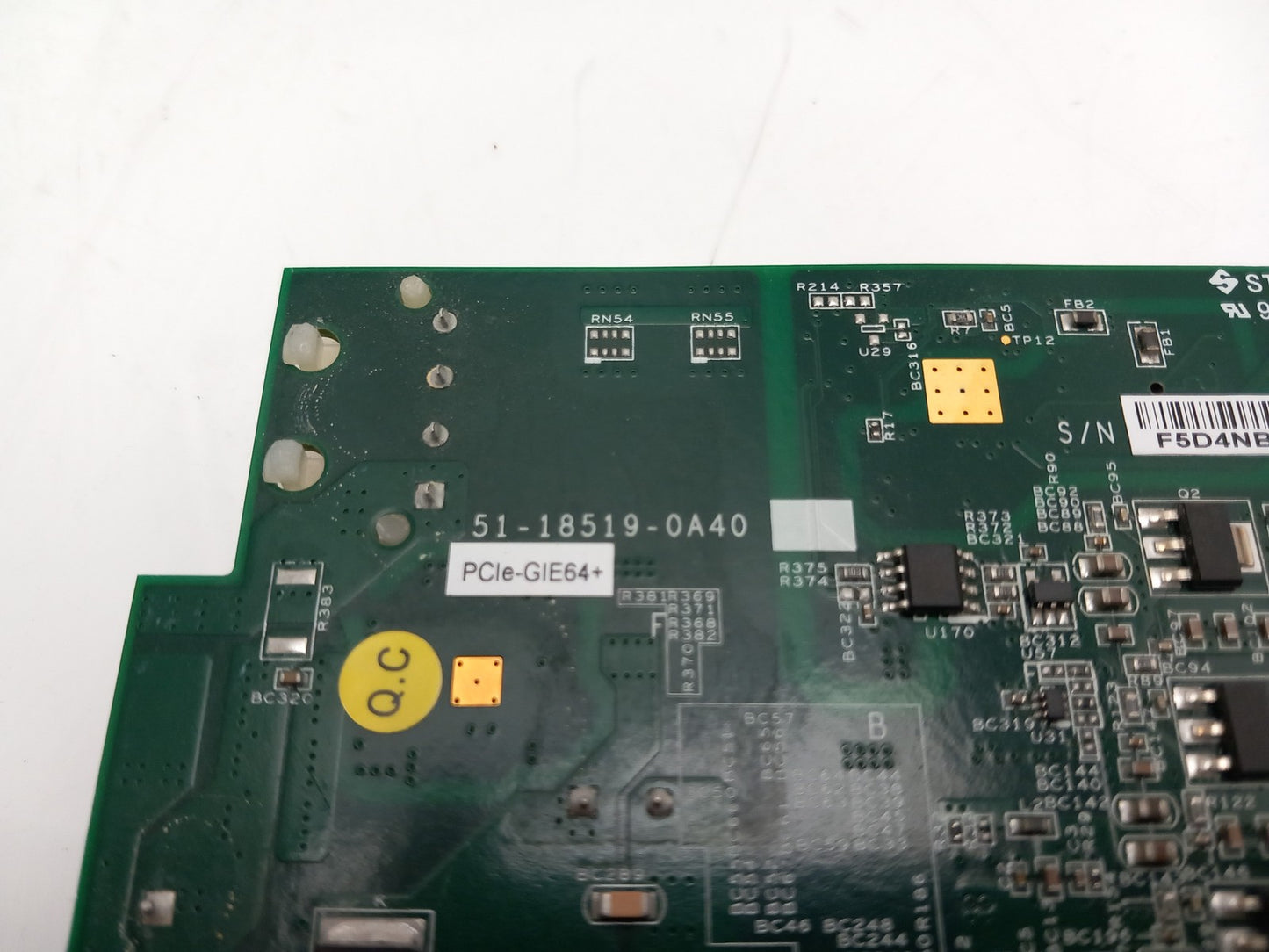 ADLink PCIe-GIE64+ 4 Port Gigabit Ethernet Image Capture Card 51-18519-0A40