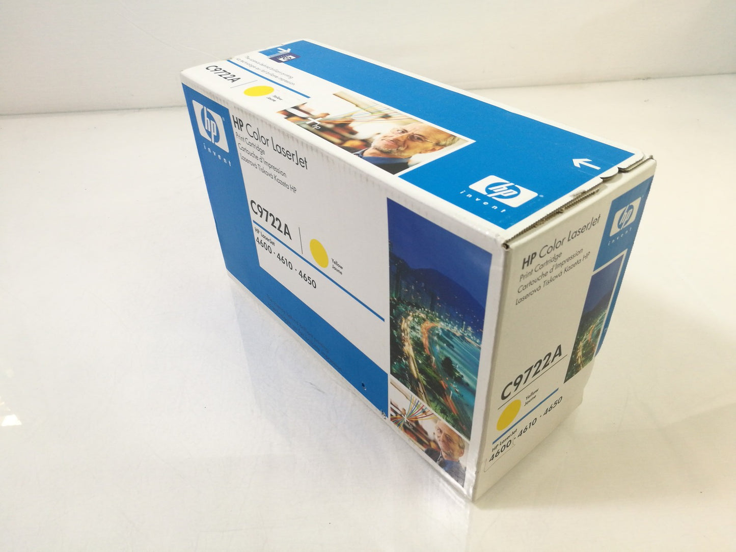Genuine HP C9722A 641A Yellow LaserJet Printer Toner Cartridge