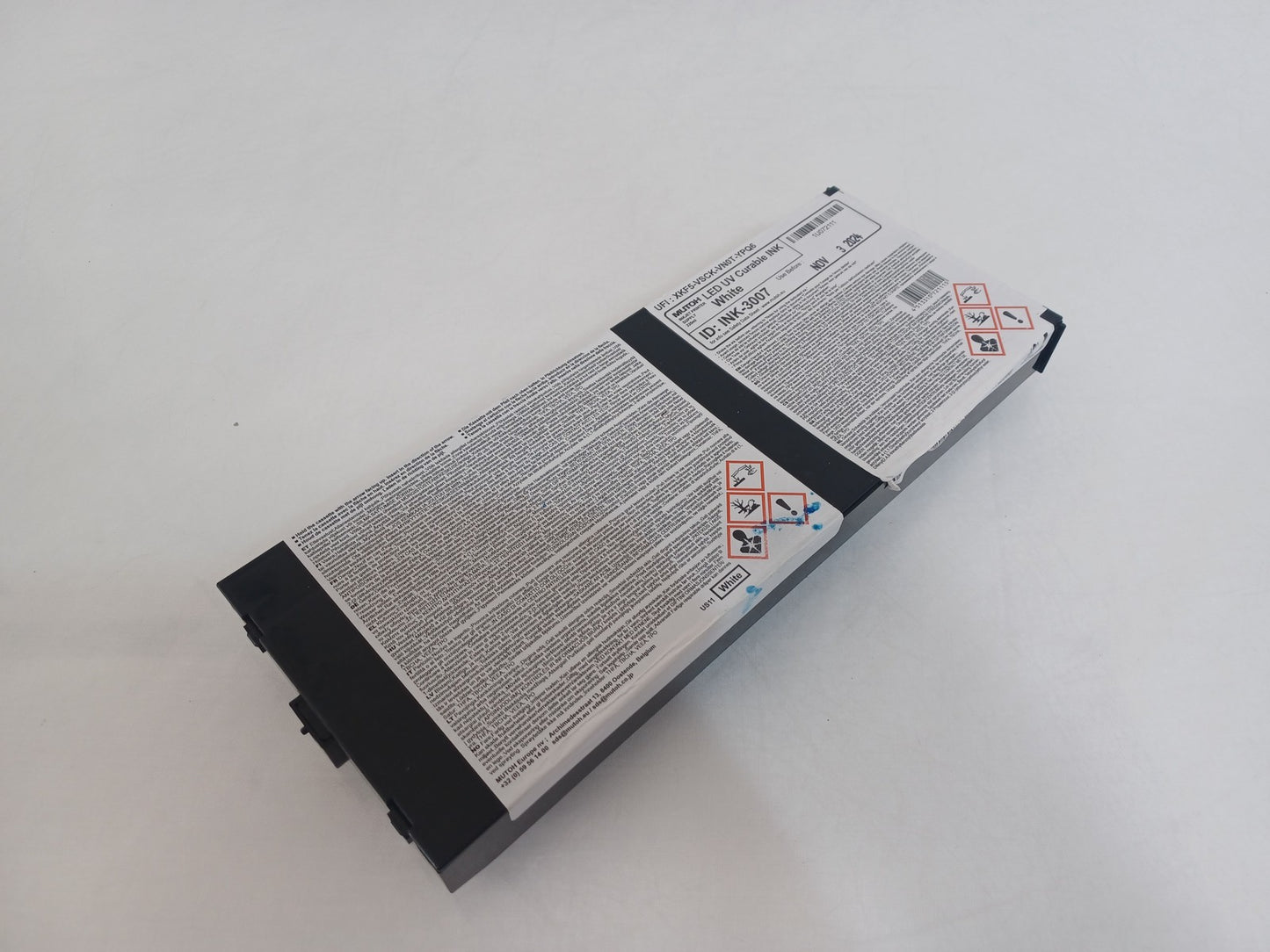 Mutoh US11-WH220E LED UV Curable Ink 220ml White - New - Expiry 03/11/24