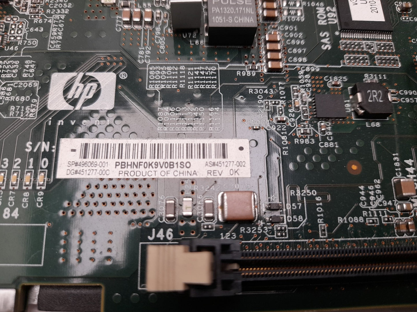 HP ProLiant DL380 G6 Socket LGA1366 Motherboard 451277-002 496069-001