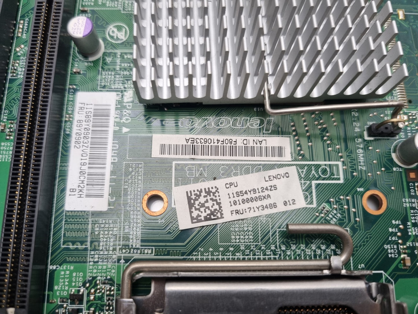 Lenovo ThinkCentre A70Z Socket LGA775 All-In-One DDR3 Motherboard 89Y0902