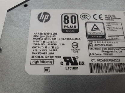 HP EliteOne 800 G3 AIO 180W Power Supply Unit 902815-003