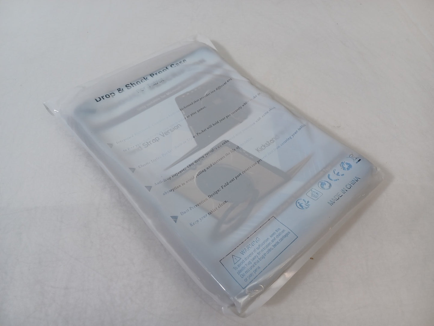 Generic Surface Pro 10 Rugged Drop And Shock Proof Case Hand Strap - Pack Of 25