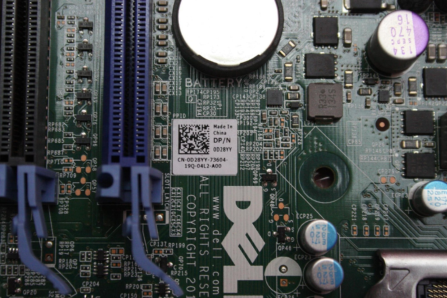 Dell OptiPlex 790 Socket LGA1155 PCI-E DDR3 Motherboard 0D28YY D28YY