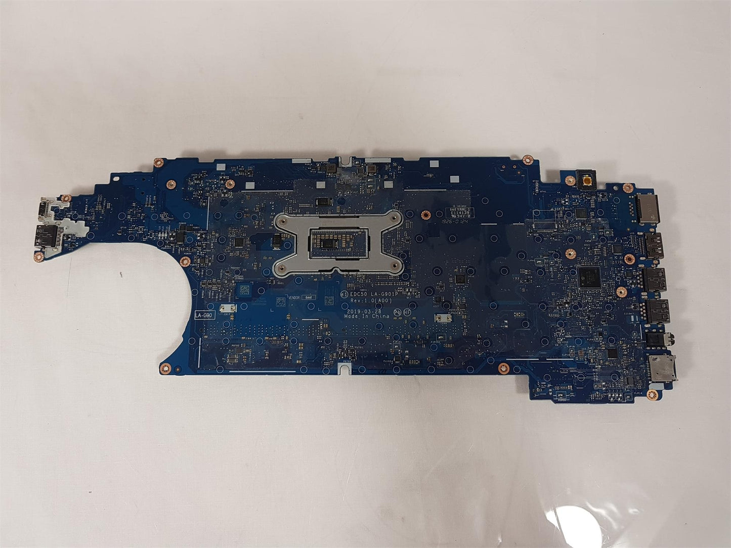 Dell Latitude 5500 Laptop Motherboard with i5-8265U CPU 0F9GJ4 F9GJ4 LA-G901P