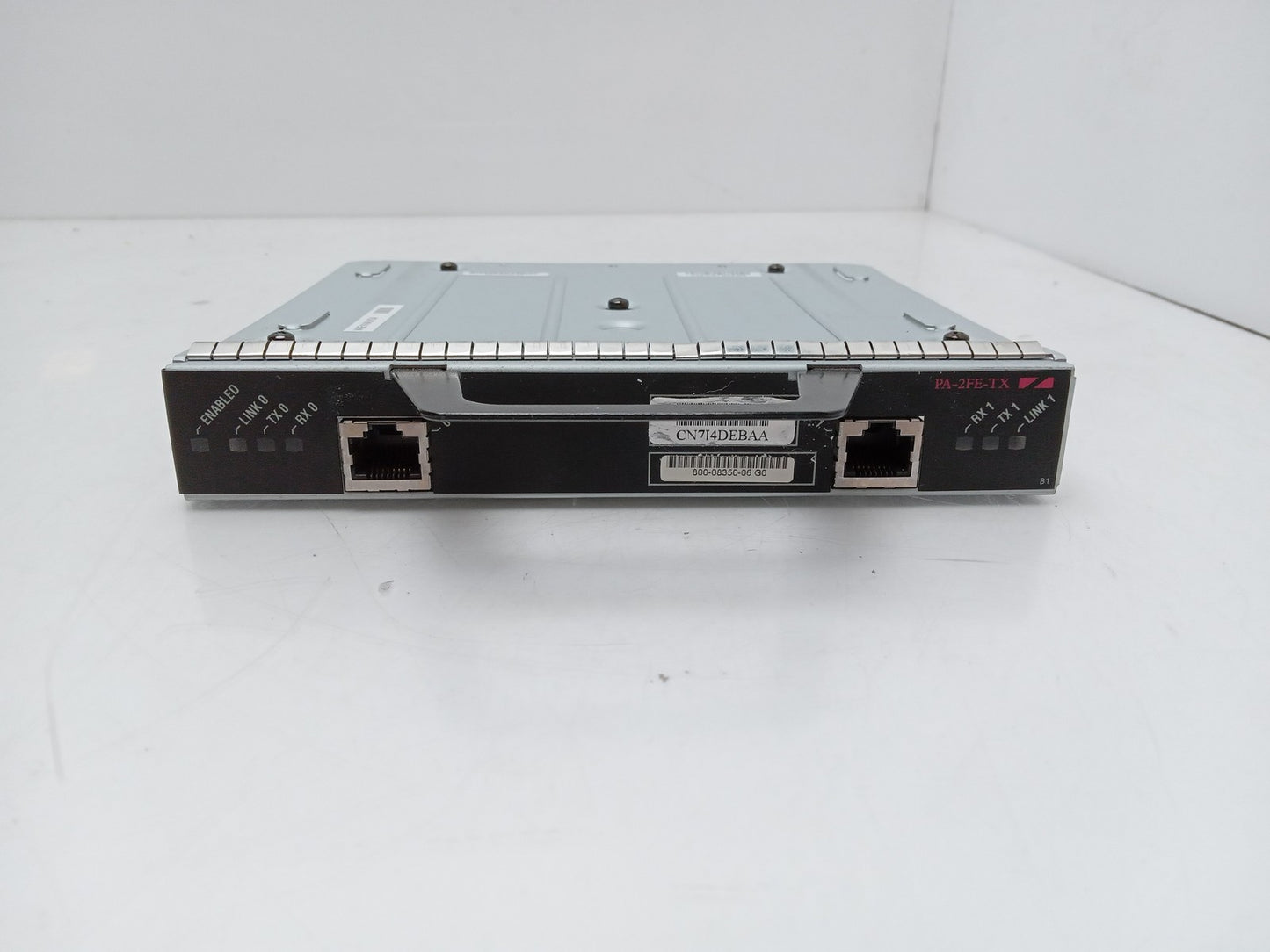 Cisco 7200 Series 2 Port 100BASE Fast Ethernet Port Adapter 800-08350-06