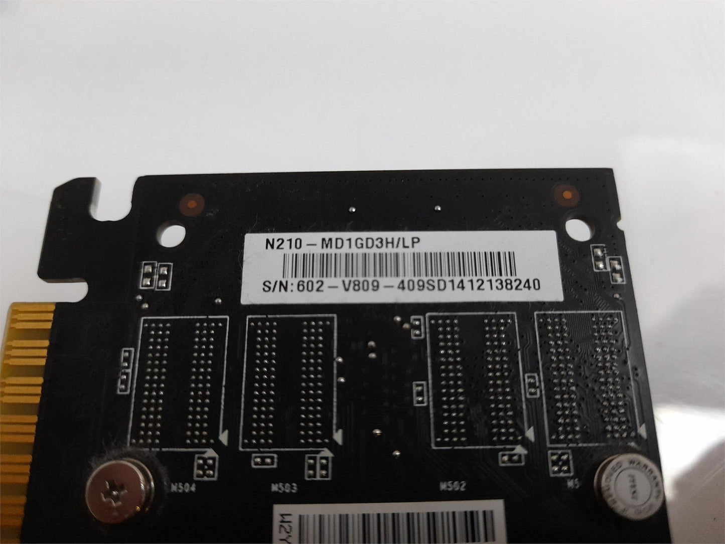 MSI GeForce 210 1GB DDR3 PCIe Video Graphics Card N210-MD1GD3H/LP