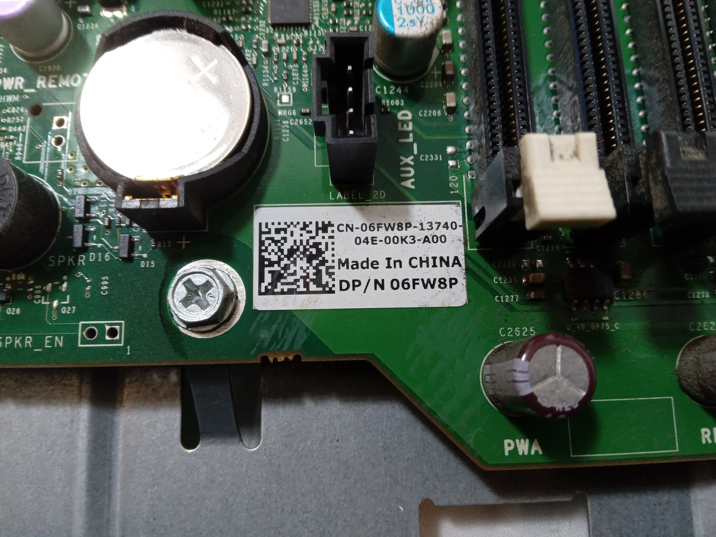 Dell Precision T7500 Socket LGA1366 PCI-E Motherboard With Tray 06FW8P 6FW8P