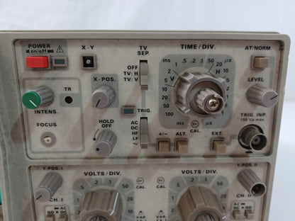 HAMEG HM203-7 20Mhz 2 Channel Analogue Oscilloscope - Spares/Repairs