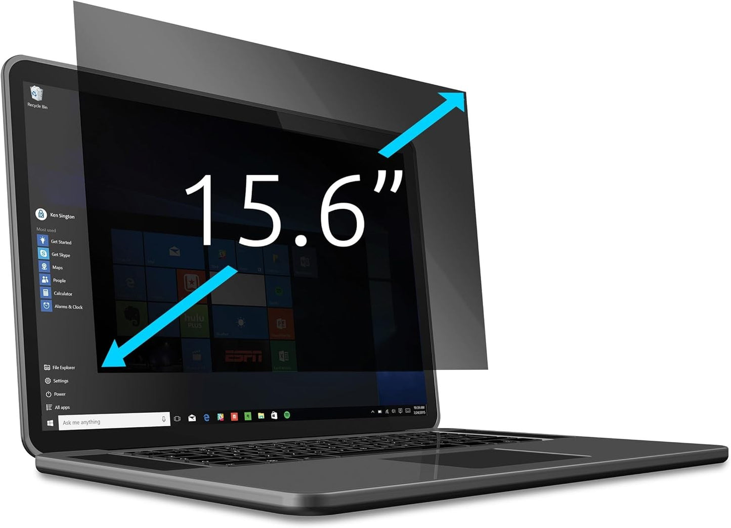 Kensington Laptop Screen Privacy Filter For 15.6" 16:9 Screen 626469