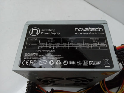 Novatech 250W SFF Desktop PC Computer Power Supply Unit