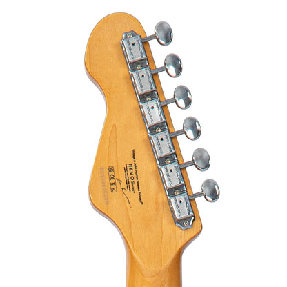 Vintage REVO Series 'Deluxe' Electric Guitar ~ Arctic White