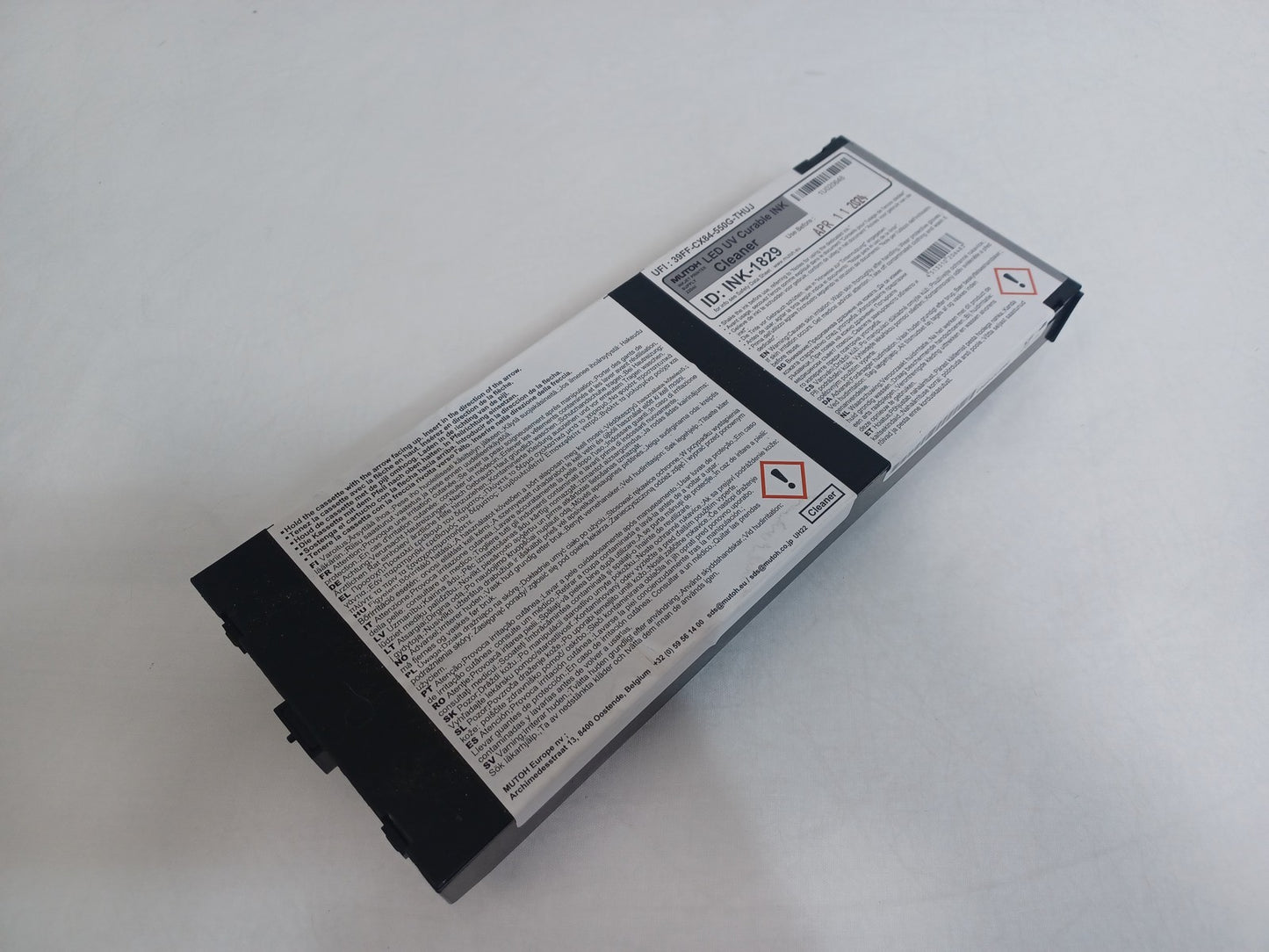 Mutoh US11-CL220E LED UV Curable Ink 220ml Cleaner - New - Expiry 11/04/24